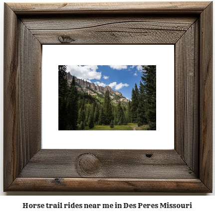 horse trail rides near me in Des Peres, Missouri